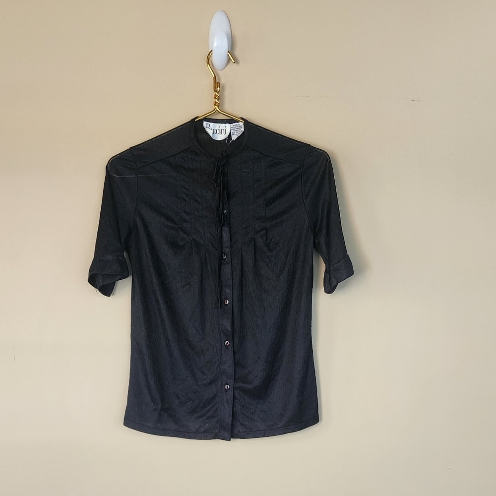 Puccini vintage sheer blouse size 6